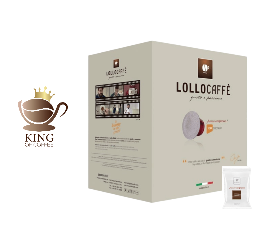 Lollo Caffè 100 capsule cialde Nespresso Miscela Classica