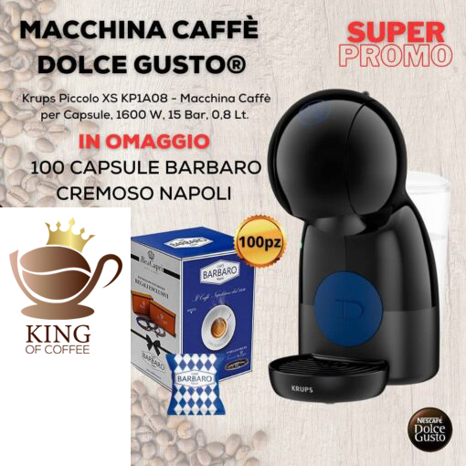 Macchina da Caffè a Capsule Ultra Piccola Nescafè® Dolce Gusto® +